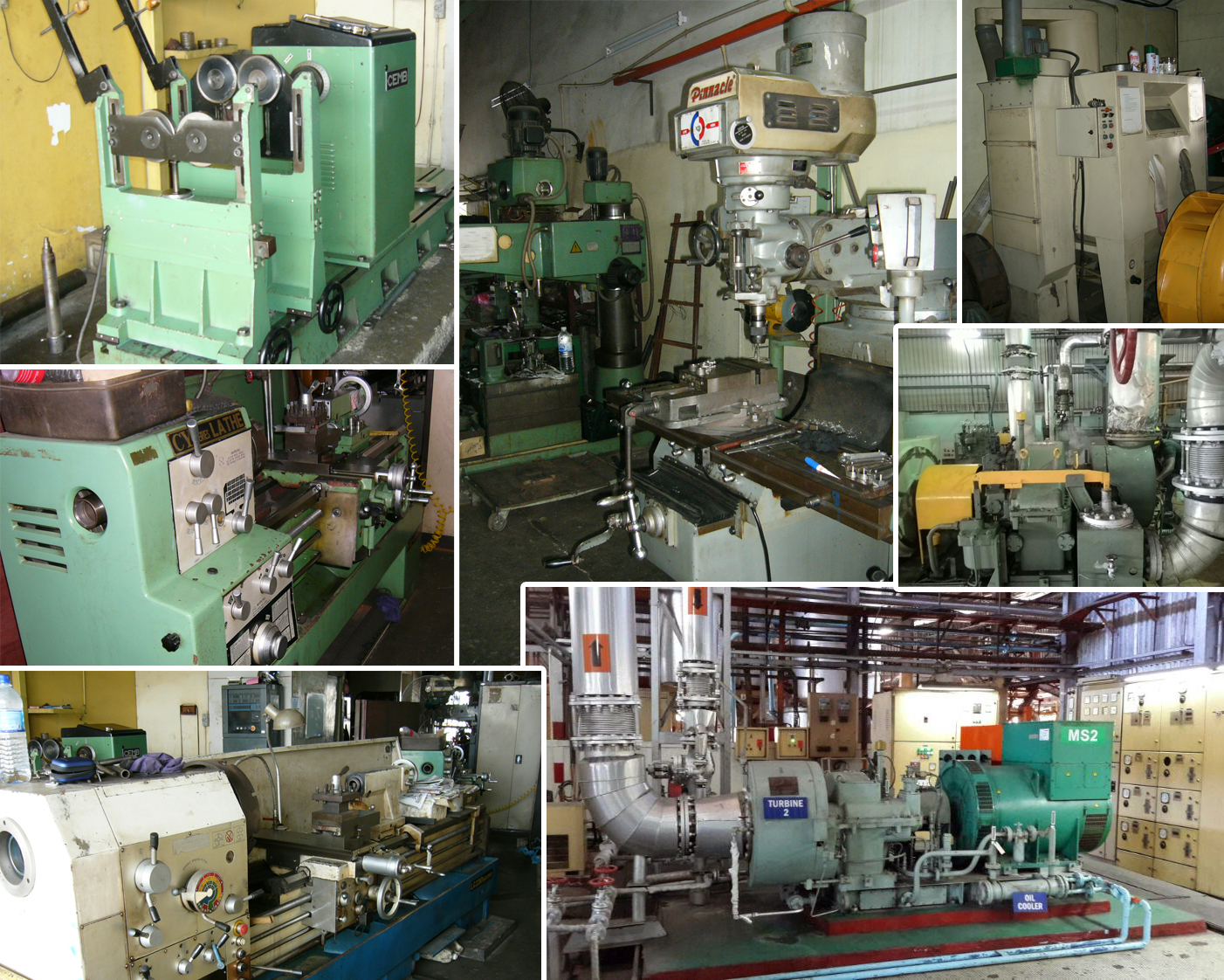 Turbo Turbine Engineering workshop equipment